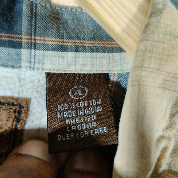 Clearwater Outfitter Shirt Mens‎ XL Beige Long Sleeve Soft Western Style - Picture 2 of 8